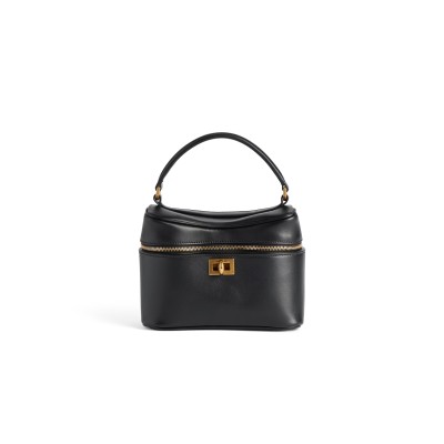 BALENCIAGA WOMEN'S RODEO VANITY IN BLACK 8455942AA4V1000 (18*12.9*8.3cm)